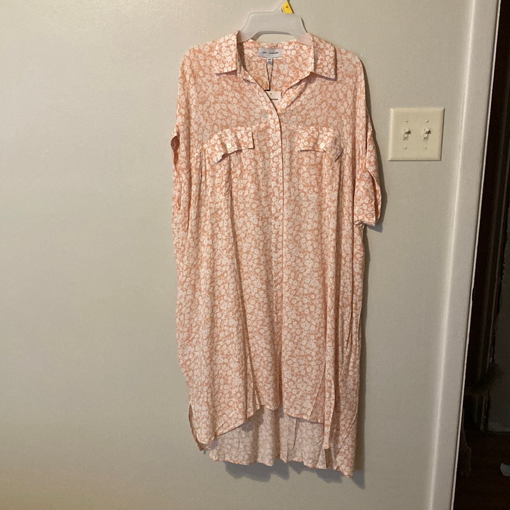 Lost + Wander The Seascape Cover Up Dress Beachly M/L.
